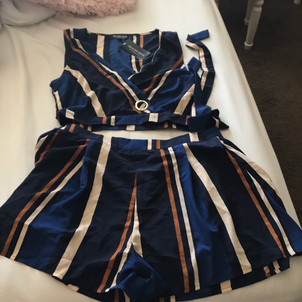 Two piece outfit (shorts & top)